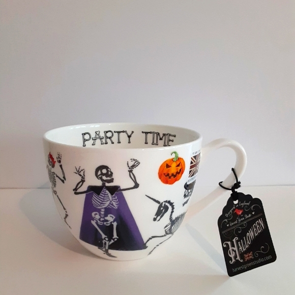 Harvest Green Studio Other - Harvest Green Studio Halloween Mug Party Time NWT NEW